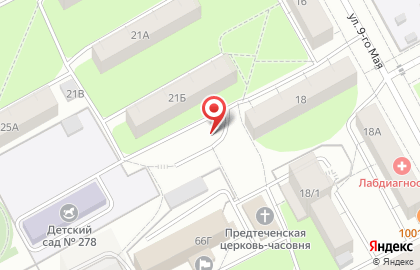 Автостоянка в Перми на карте