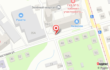 Супермаркет Everyday на Новомостовой улице на карте