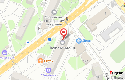 Почта Банк в Москве на карте