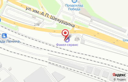 АГЗС, ООО Факел-Сервис на карте