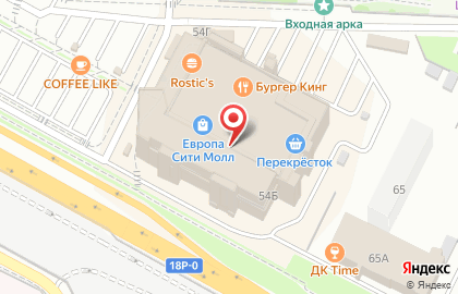 Сеть салонов продаж МТС на проспекте Ленина, 54б на карте