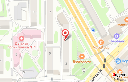 Нотариус Кузнецова Е.В. на карте