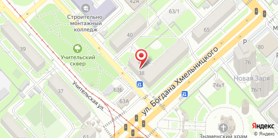 Ветеринарный центр Балу на Учительской улице на карте