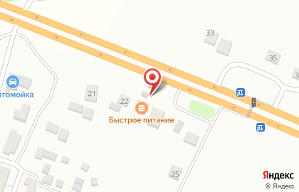 Киоск фастфудной продукции в Курске на карте