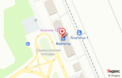 Павильон с сувенирами, кофе и булочками на карте
