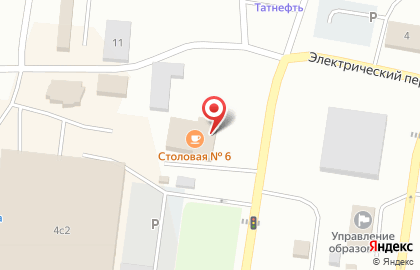 Столовая № 6 на карте