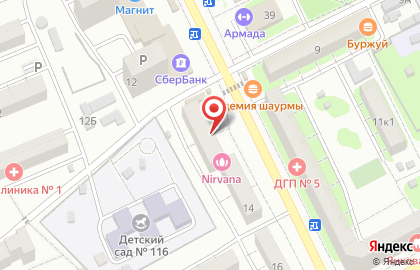 Салон The lash & brow bar на карте
