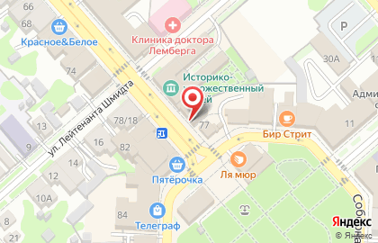 Супермаркет Ярче! в Москве на карте