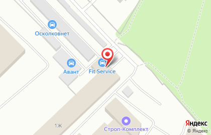Автосервис FIT SERVICE на улице Академика Вонсовского в Екатеринбурге на карте