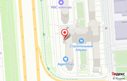 Строительная компания ДСК в Коминтерновском районе на карте