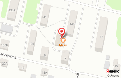 Кафе Маяк, ресторан в Екатеринбурге на карте