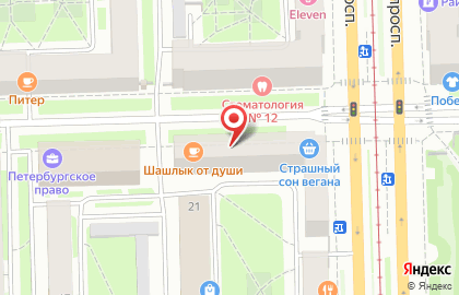 Ателье Светлана на Московском проспекте на карте