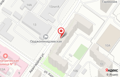 Салон красоты За кулисами в Орджоникидзевском районе на карте