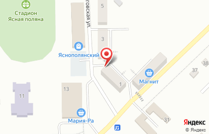 Продуктовый магазин Семья на Черниговской улице на карте