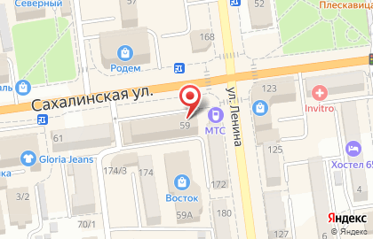 Микрокредитная компания ДАО-Деньги на Сахалинской улице на карте