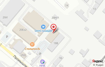 Магазин автозапчастей в Хабаровске на карте