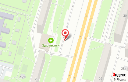 Автостоянка Мгса в Бабушкинском районе на карте