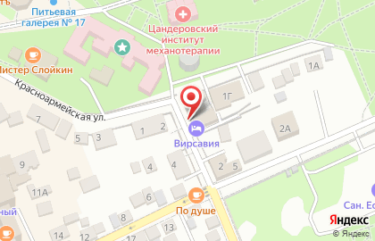 Гостиница Вирсавия на карте