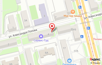 Туристическая фирма Интурист на карте