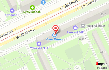 Производственно-монтажная компания УЛЬТРА Окна Питер в Санкт-Петербурге на карте