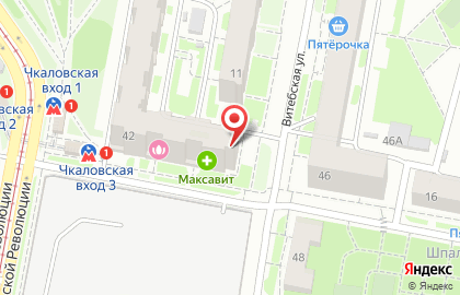 Магазин разливных напитков Ёршъ на улице Октябрьской Революции на карте