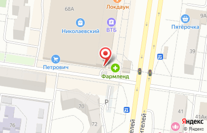 Магазин мясной продукции Лада на карте