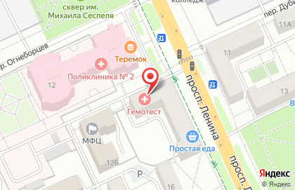 Торговая площадка Jey Today на проспекте Ленина на карте