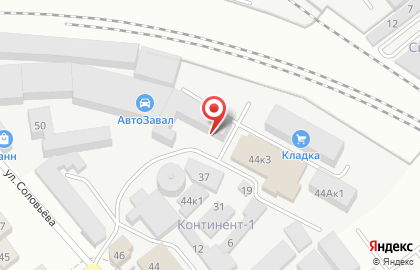 Торговая компания Ярус на улице Соловьёва на карте