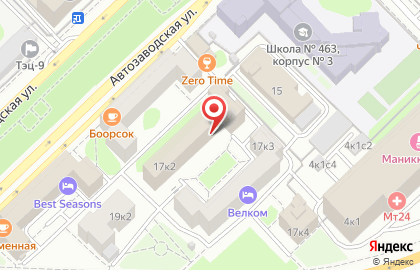 Мировые судьи Даниловского района на Автозаводской улице на карте
