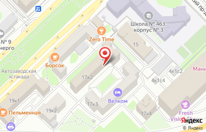Мировые судьи района Царицыно на карте