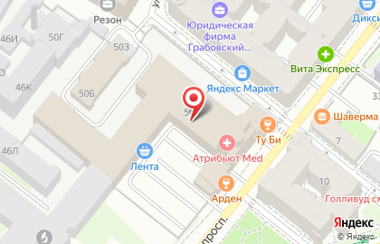 Автозапчасти на улице Чкаловский на карте