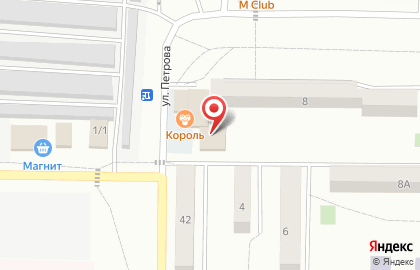 Служба доставки Король sushi на карте