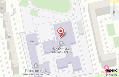 Гимназия №4 на карте
