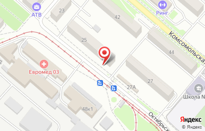 Аптека Лара на Октябрьской улице, 25 на карте