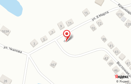 1C на улице 8 Марта на карте