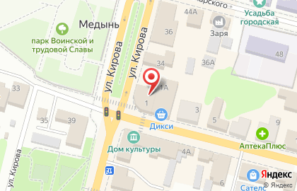 Магазин Fix Price на проспекте Ленина на карте
