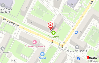 Морена на Аэропорту на карте