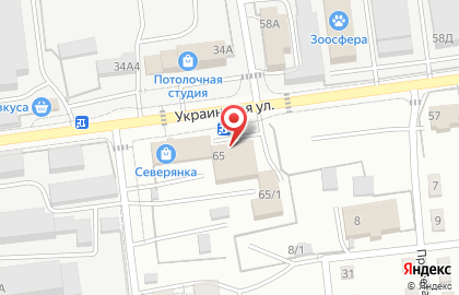 Торговый центр Идея на Украинской улице на карте