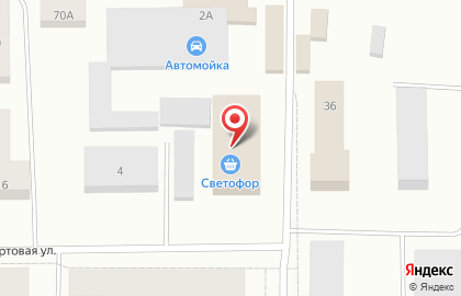 Светофор в Сыктывкаре на карте