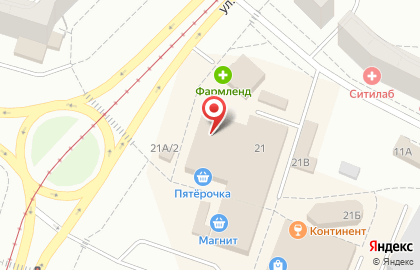 Ресторан Якуми в Екатеринбурге на карте