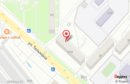 Автосервис Авто Вилла в Советском районе на карте