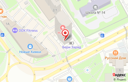 Многопрофильный магазин на улице Дружбы на карте