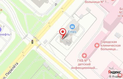 Школа образовательной робототехники Робополигон в Кировском районе на карте