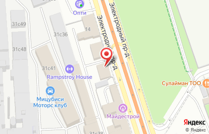 Интернет-магазин BlueSet.ru в Электродном проезде на карте