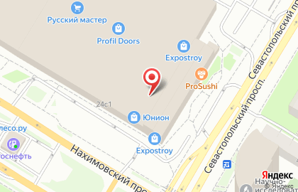 Торгово-производственная компания ГрандСтиль на Нахимовском проспекте на карте