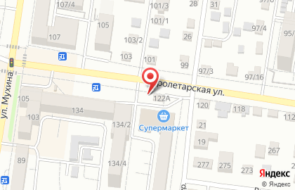 Пупермаркет на карте
