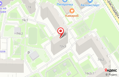 Трансфер на Краснодарской улице на карте