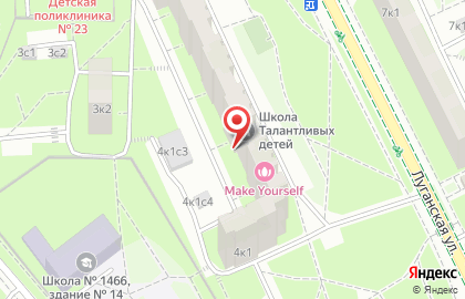 Дом Быта на Луганской улице на карте