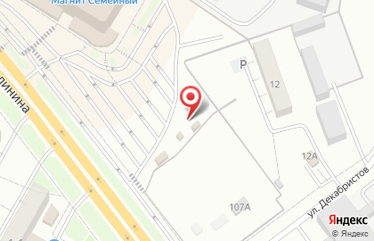 ООО Уралстройпанель на Калинина на карте