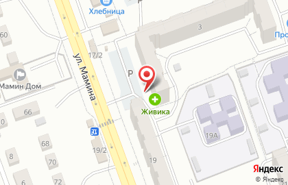 Продуктовый магазин в Челябинске на карте